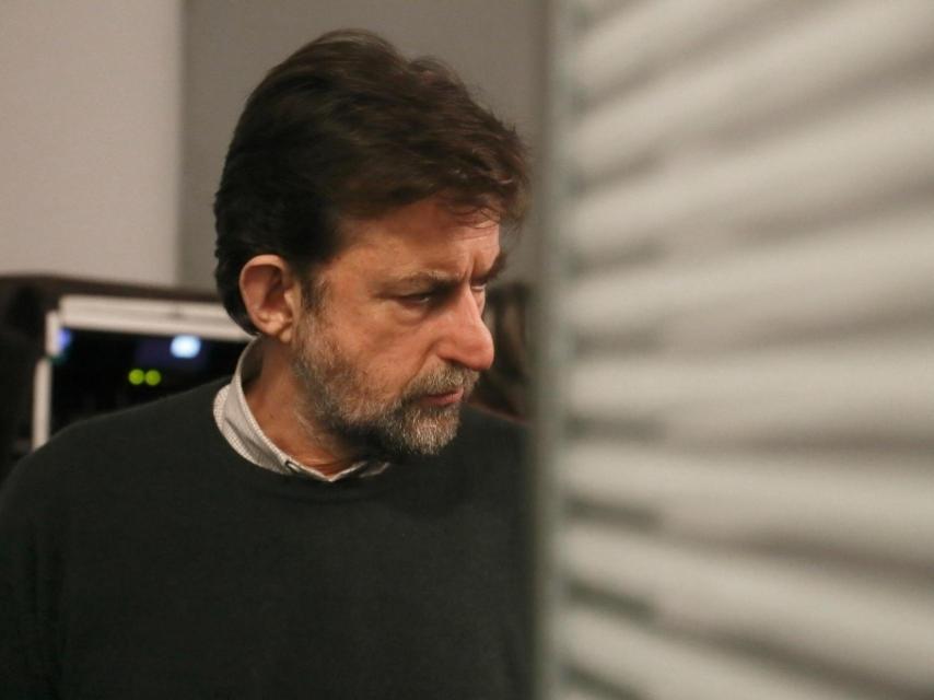 Moretti, en una escena de su película, en la que se reserva un papel secundario