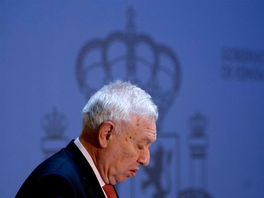 El ministro de Exteriores,  José Manuel García-Margallo.