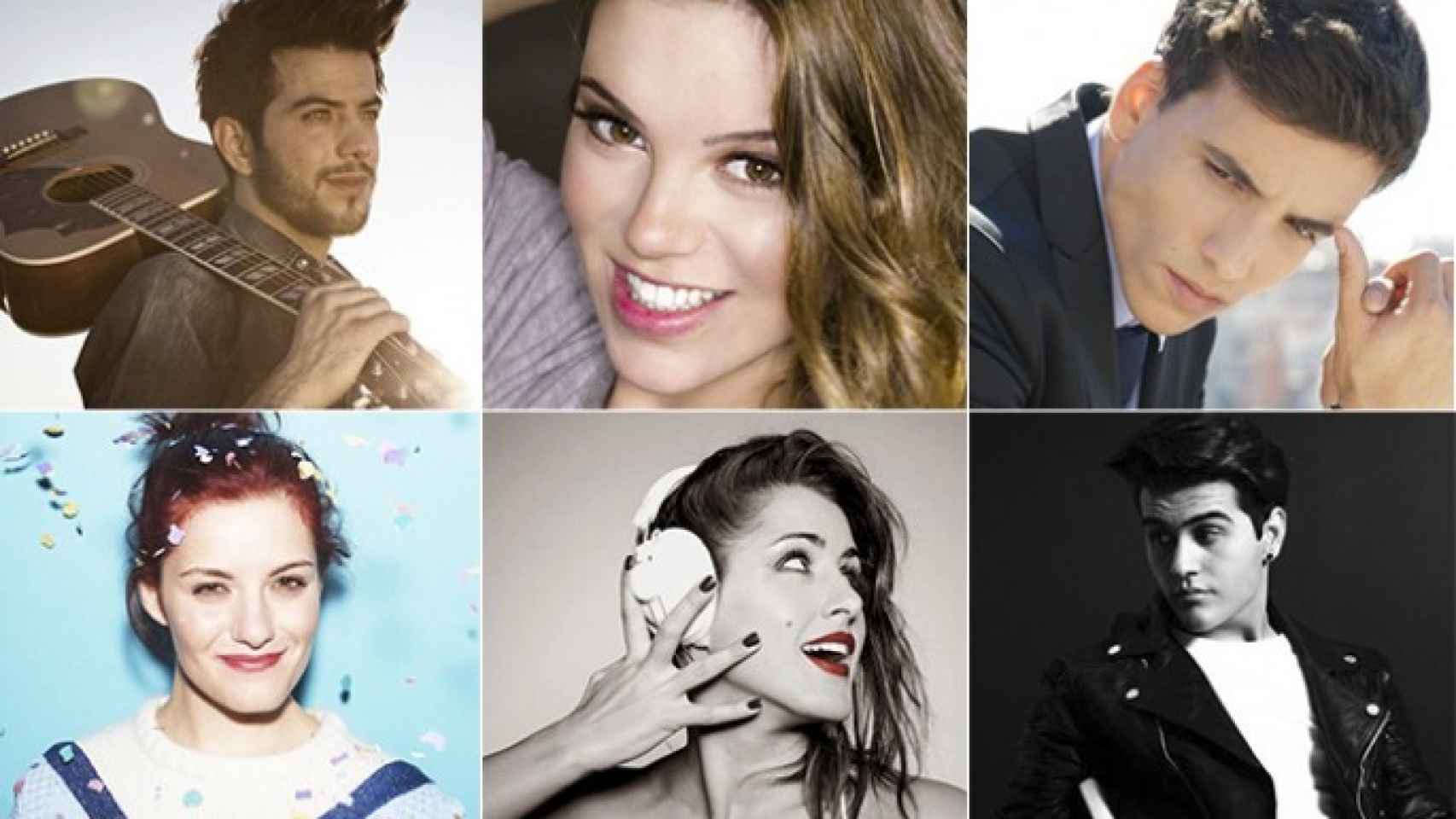 Escucha los avances de las canciones de los seis aspirantes a Eurovisión 2016