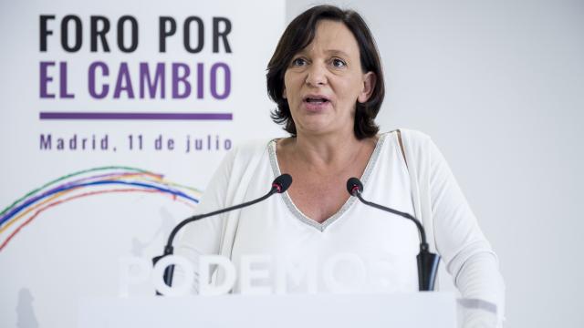 Carolina Bescansa es la número tres del partido de Pablo Iglesias.