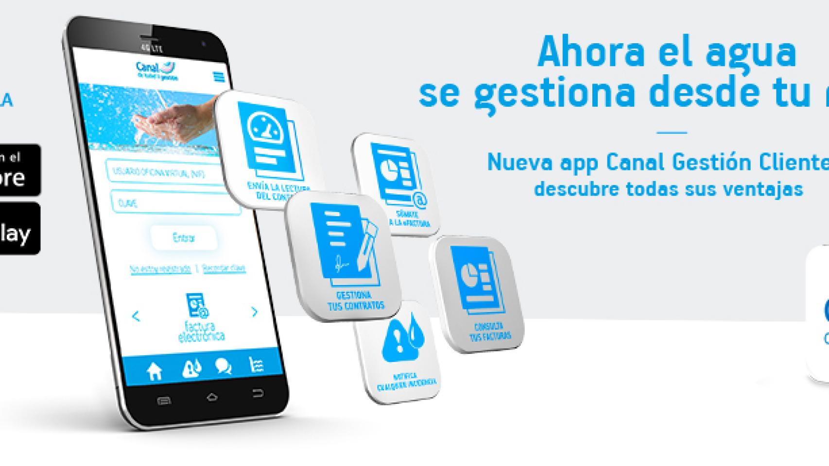 app canal isabel gestion android ios