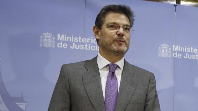 El ministro de Justicia en funciones, Rafael Catalá