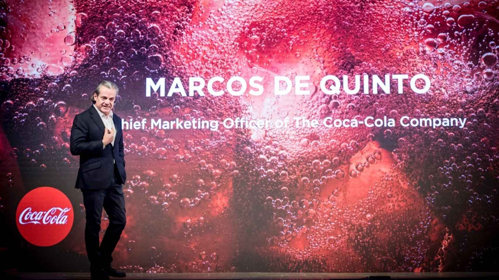 Marcos de Quinto, vicepresidente de Coca-Cola