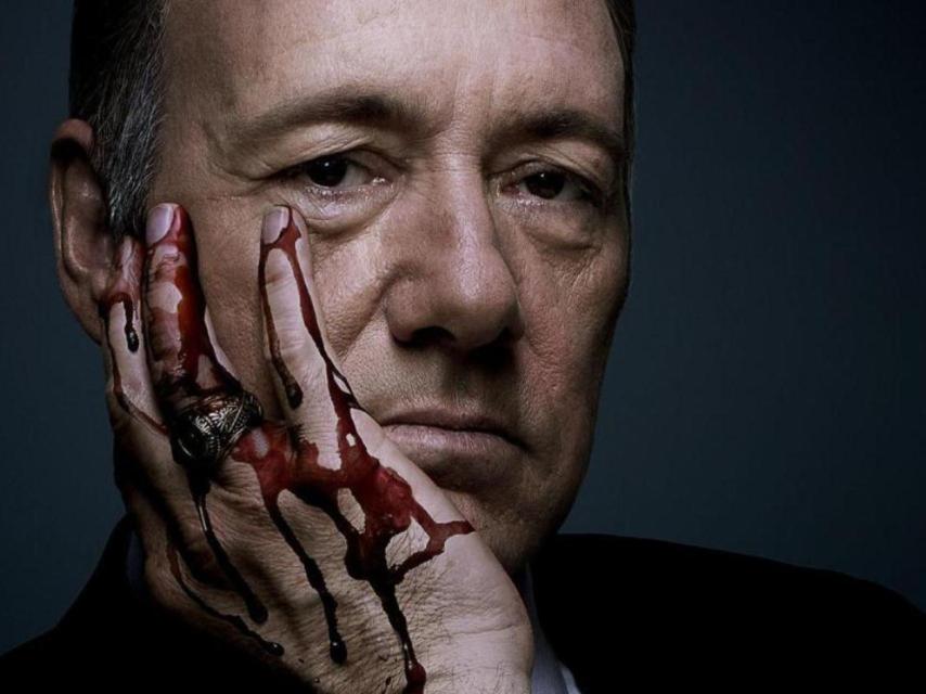 El protagonista de House of Cards, Frank Underwood.