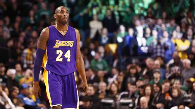 Kobe Bryant en el último duelo entre Los Angeles Lakers y Boston Celtics.