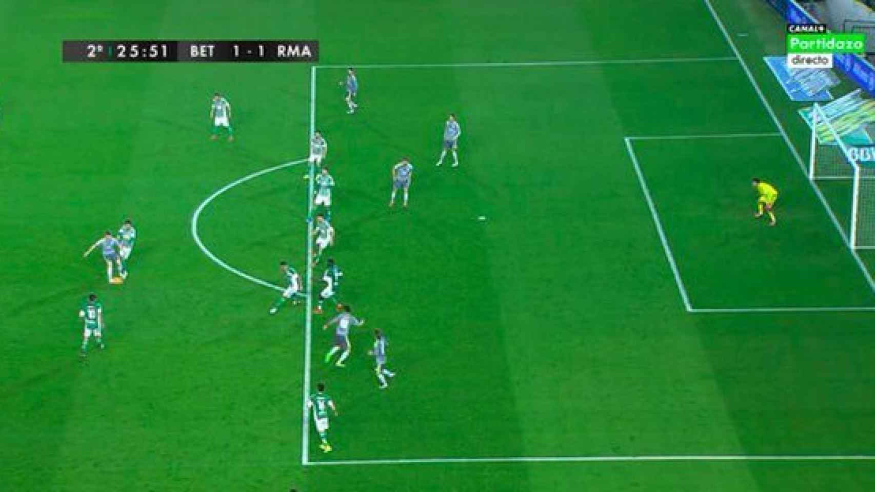 Gol del Real Madrid al Betis