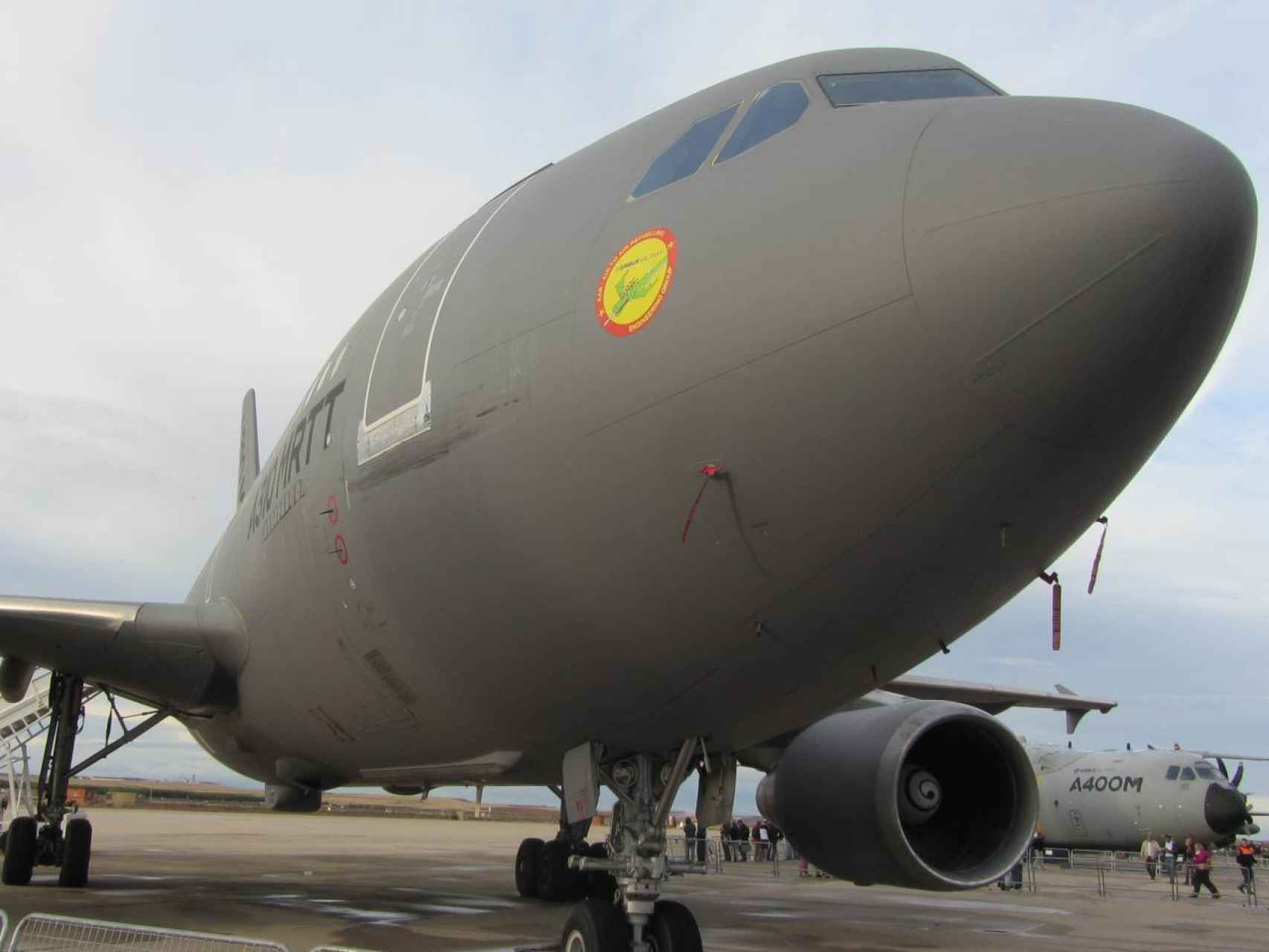 Modelo de avión Airbus MRTT del Ejército español.
