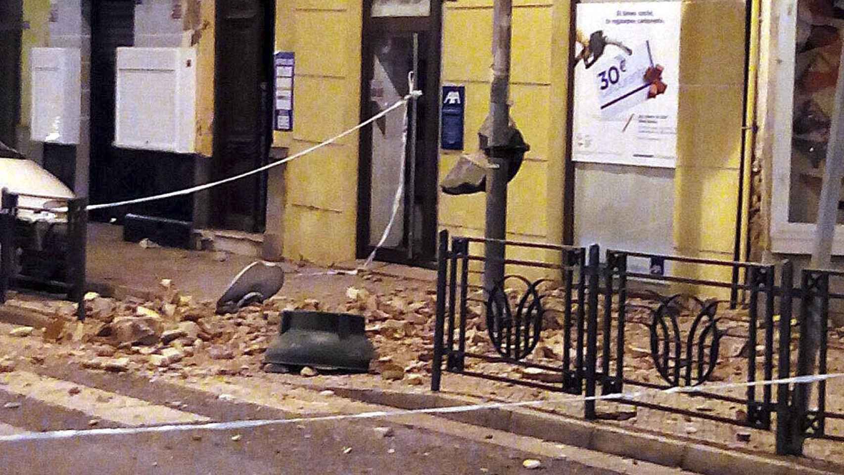 El terremoto se ha percibido con mayor intensidad en Melilla, donde se han producido daños en numerosos inmuebles