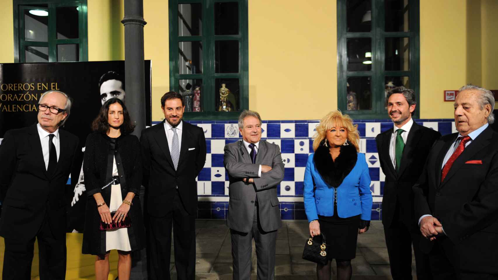 Begoña y su marido con el Litri y su mujer Carolina Herrera en un acto público