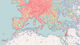 El mapa de las antenas móviles de todo el mundo