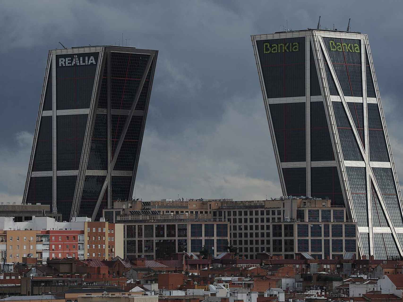 La sede de Bankia, en Madrid.