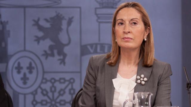 La ministra de Fomento en funciones, Ana Pastor.