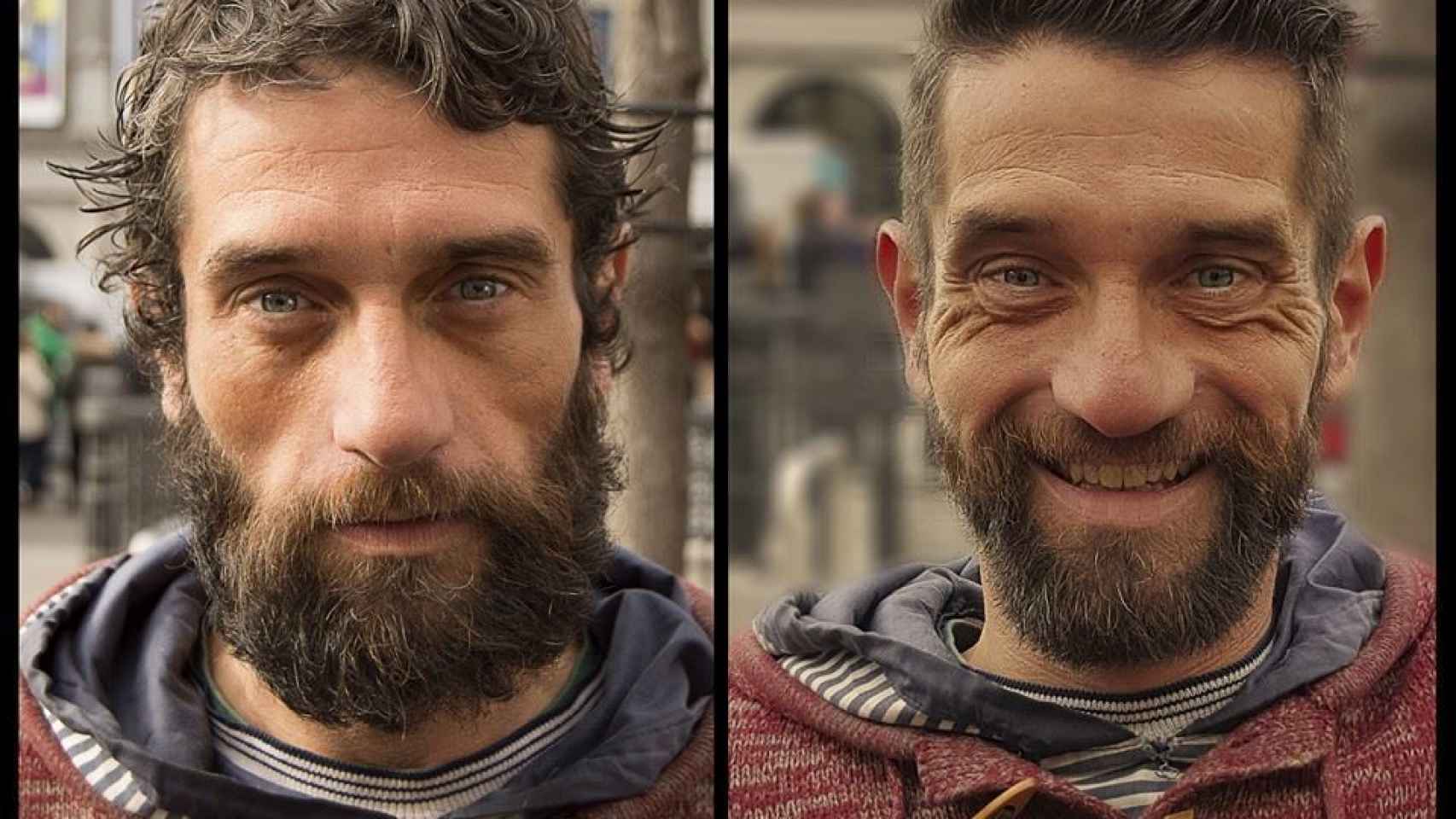 El antes y el después del alegre Diego