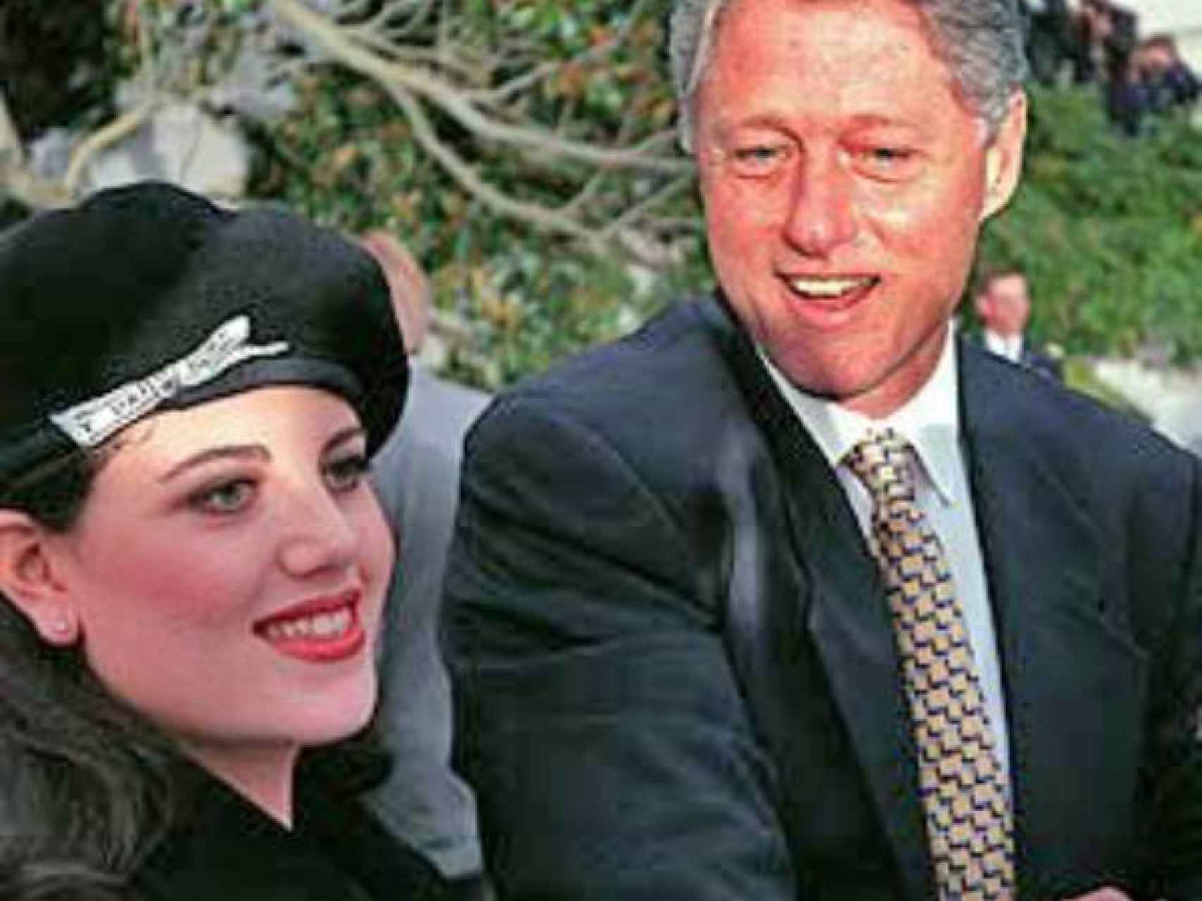 El escándalo Lewinsky hizo tambalear el matrimonio Clinton