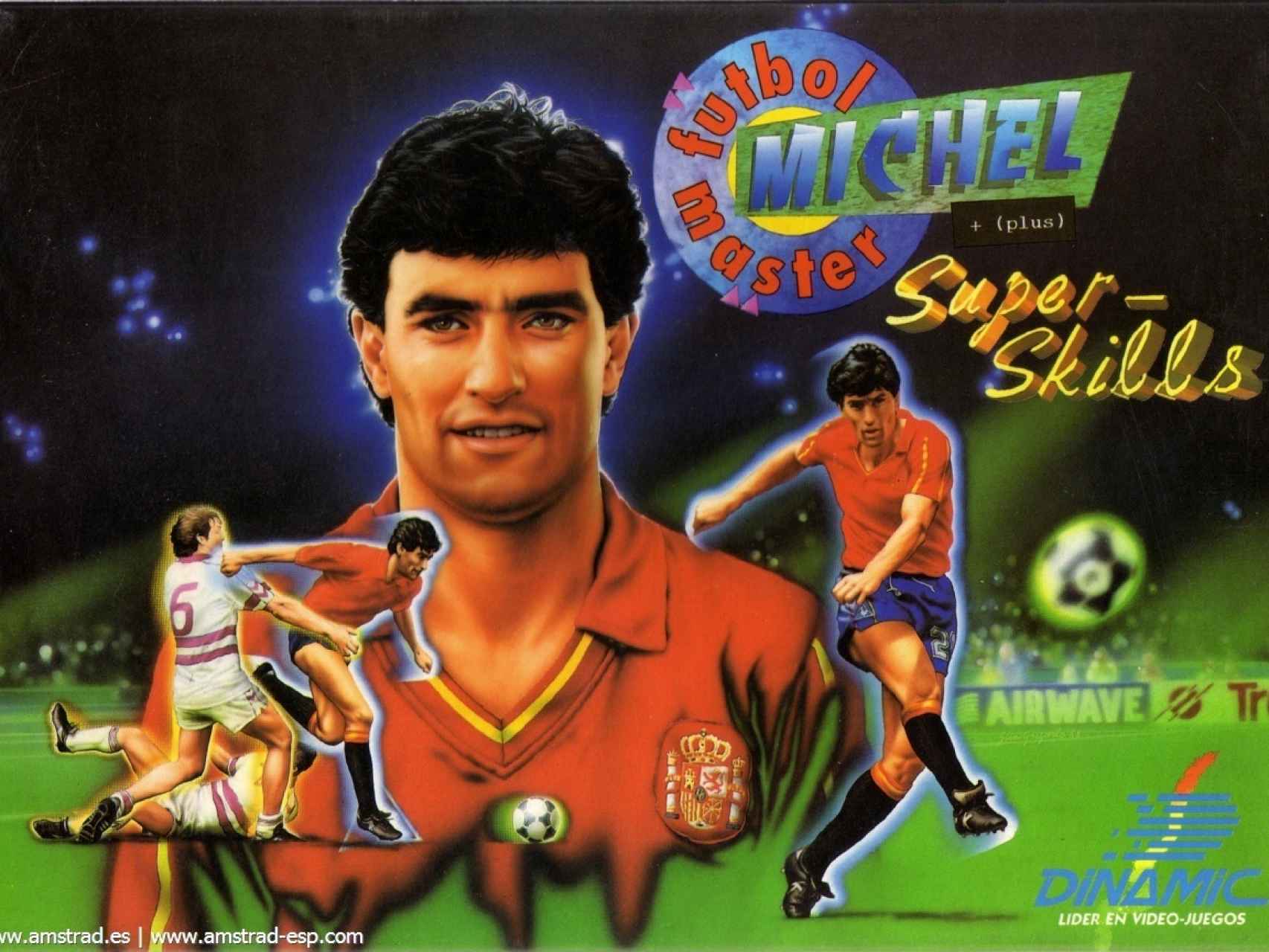 La carátula del juego Michel Fútbol Master.