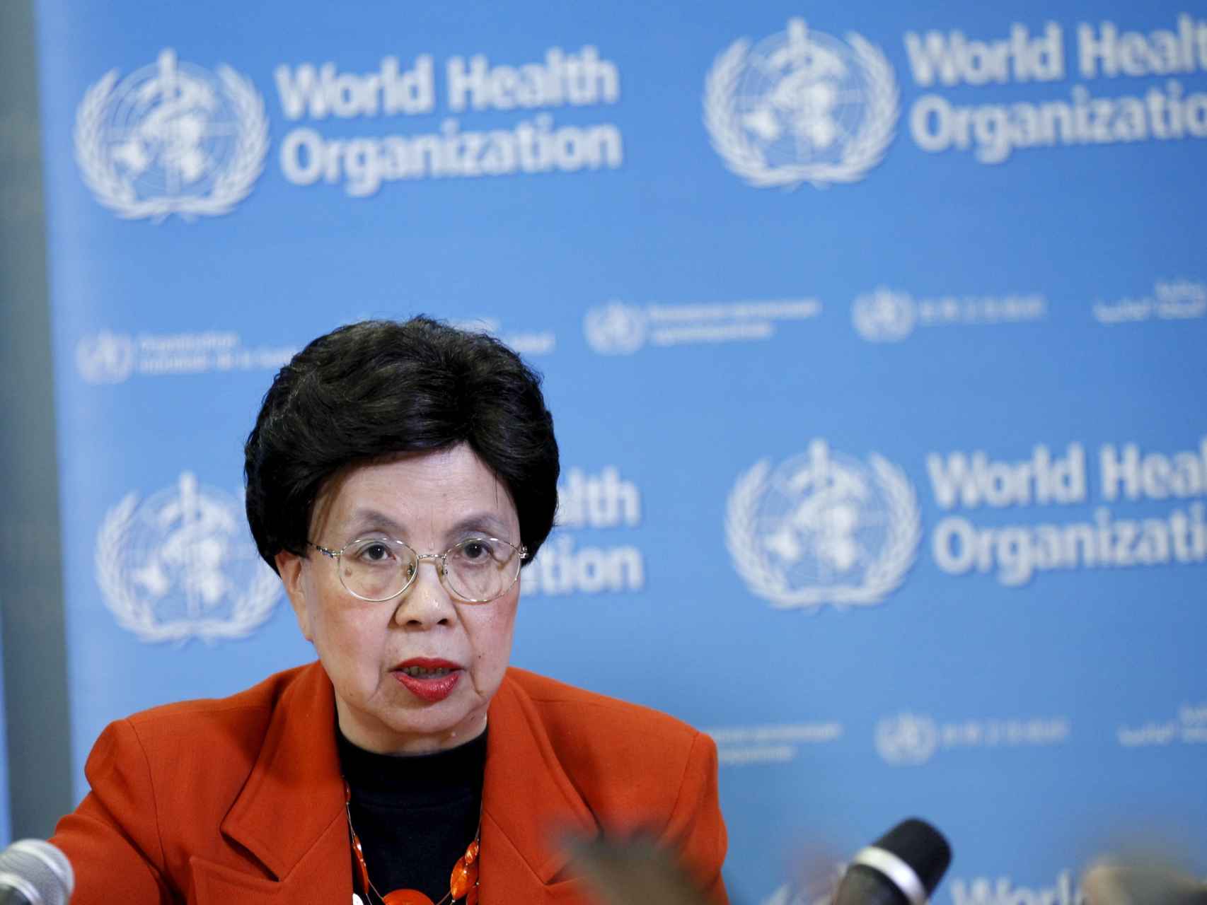 La directora general de la OMS, Margaret Chan.