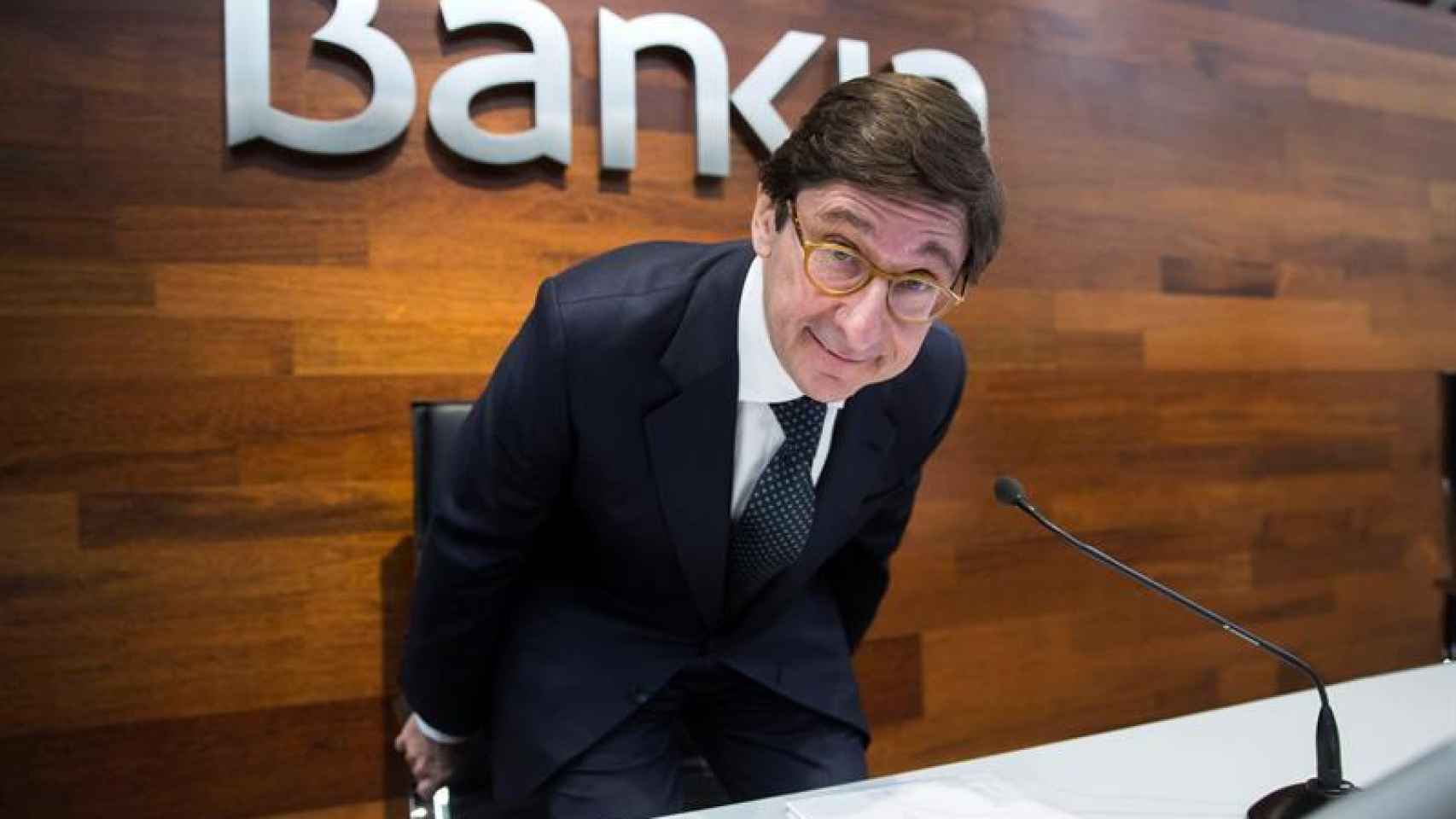 Goirigolzarri presume de los números de Bankia y deja un recado a Rato