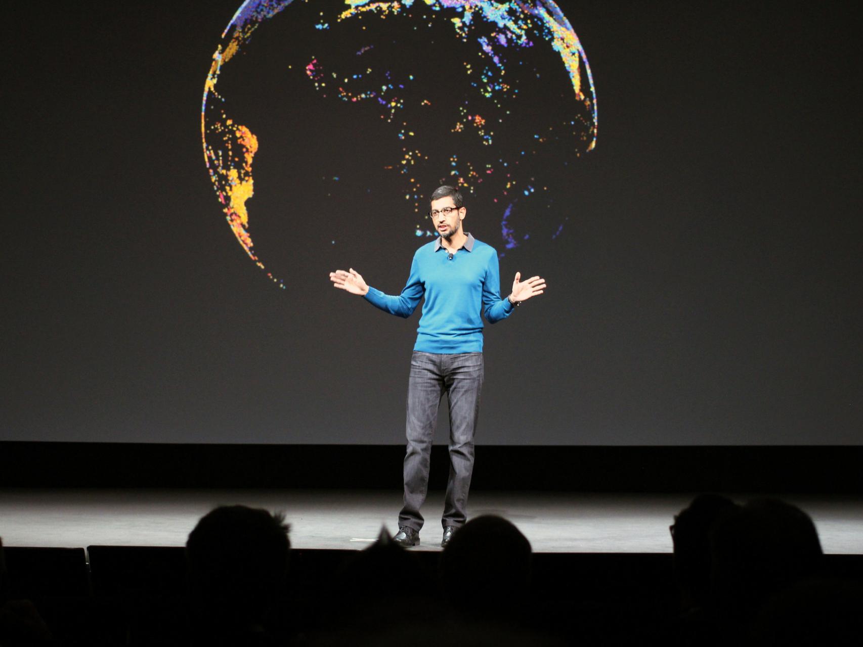 El CEO de Google, Sundar Pichai.