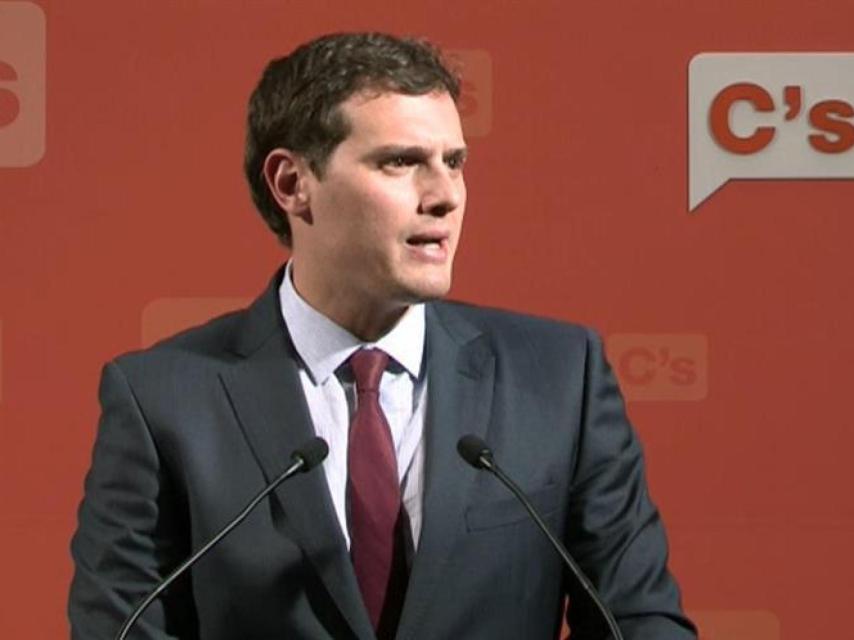 El líder de Ciudadanos, Albert Rivera/EFE TV