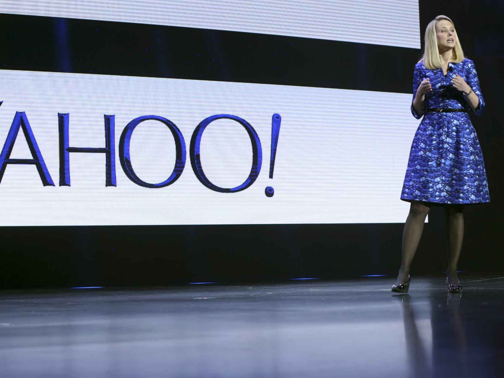 La consejera delegada de Yahoo, Marissa Mayer.