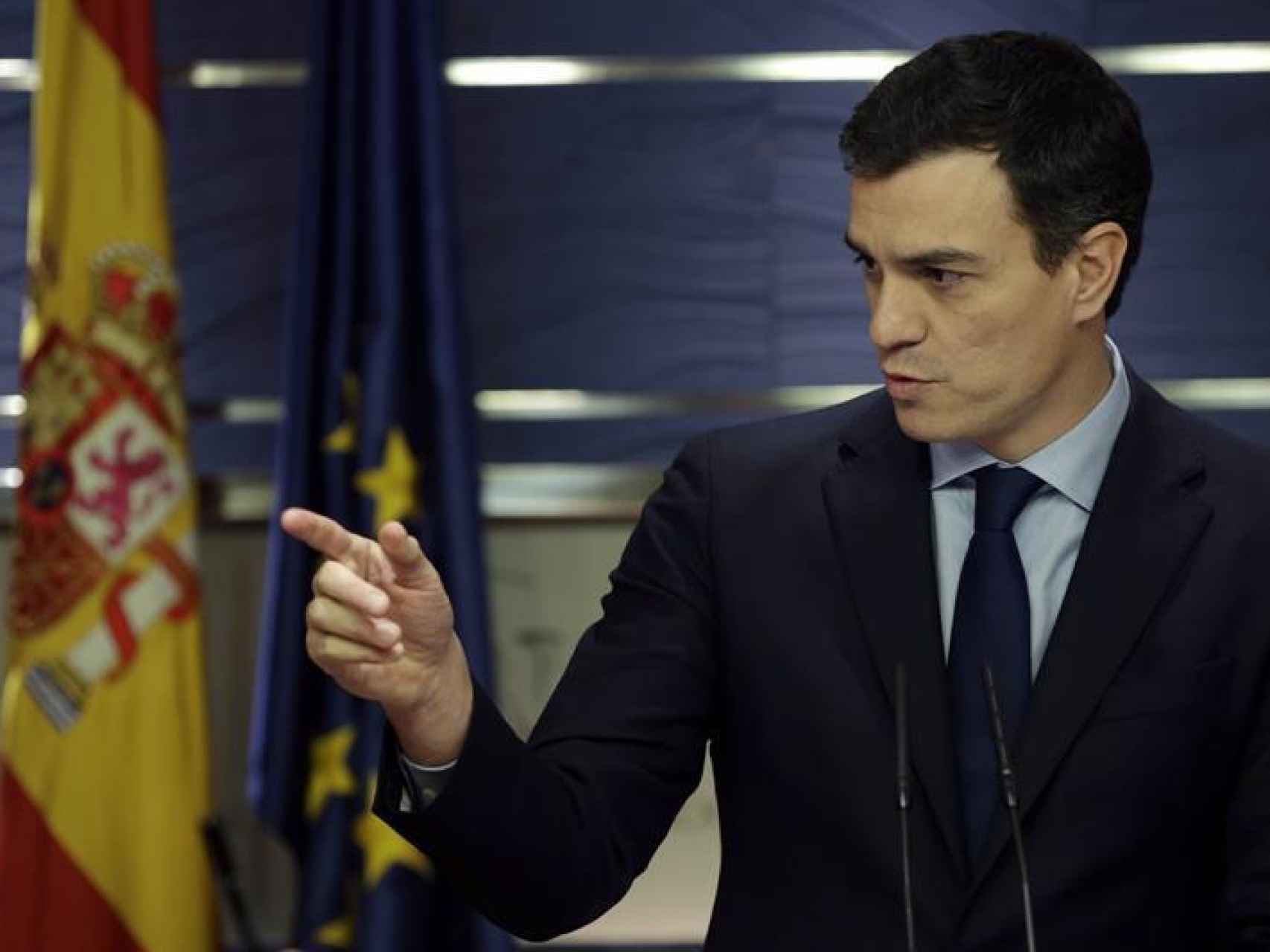 El secretario general del PSOE, Pedro Sánchez/Javier Lizón/EFE