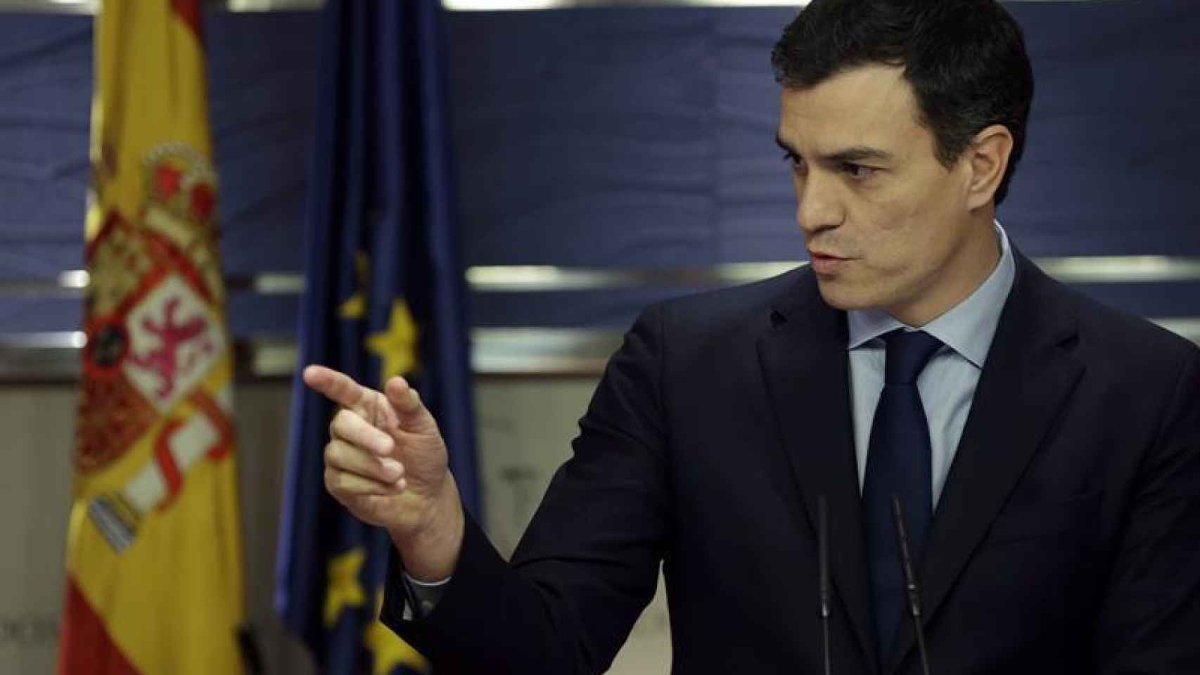 El secretario general del PSOE, Pedro Sánchez/Andrea Comas/Reuters