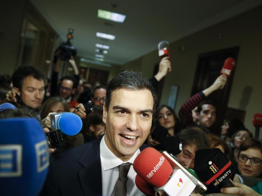 El secretario general del PSOE, Pedro Sánchez/Andrea Comas/Reuters