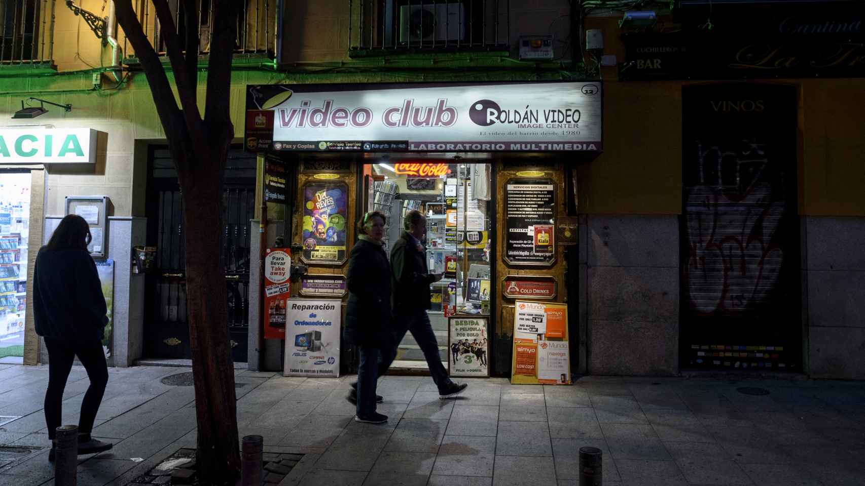 Videoclub Rafael Roldán en Madrid