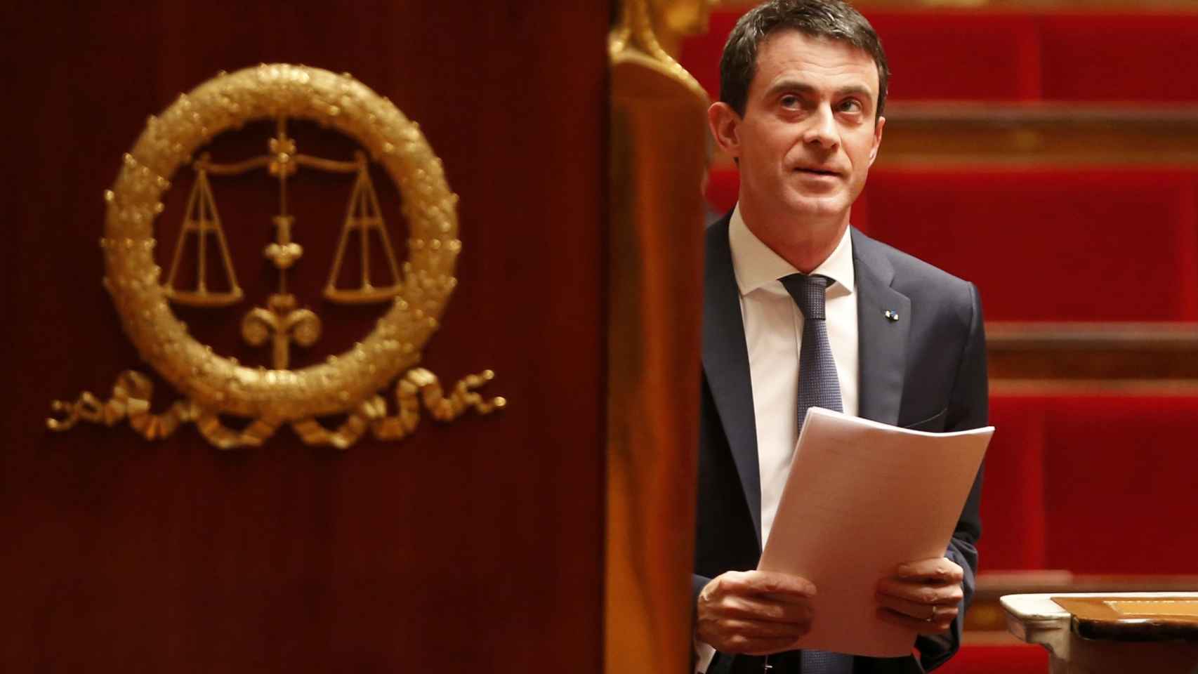 El primer ministro galo, Manuel Valls.