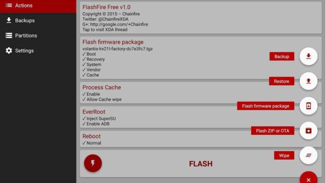 Así funciona FlashFire, la genial herramienta para instalar ROMs