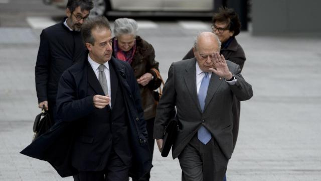 Jordi Pujol llega a la Audiencia para declarar sobre su fortuna