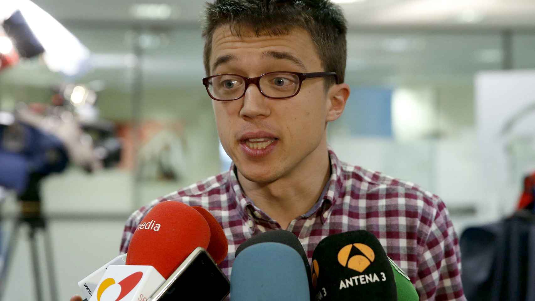 El portavoz de Podemos Íñigo Errejón.