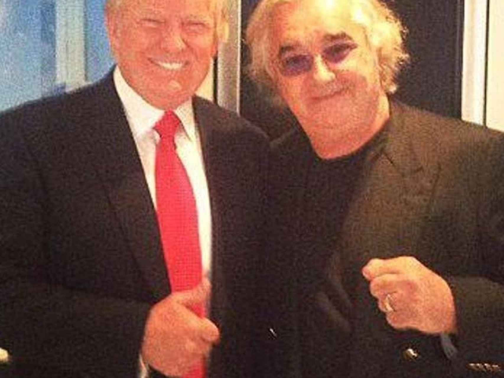 Briatore apoya a su amigo Trump como presidente