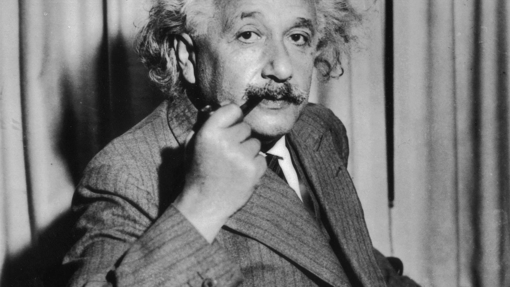 Albert Einstein.