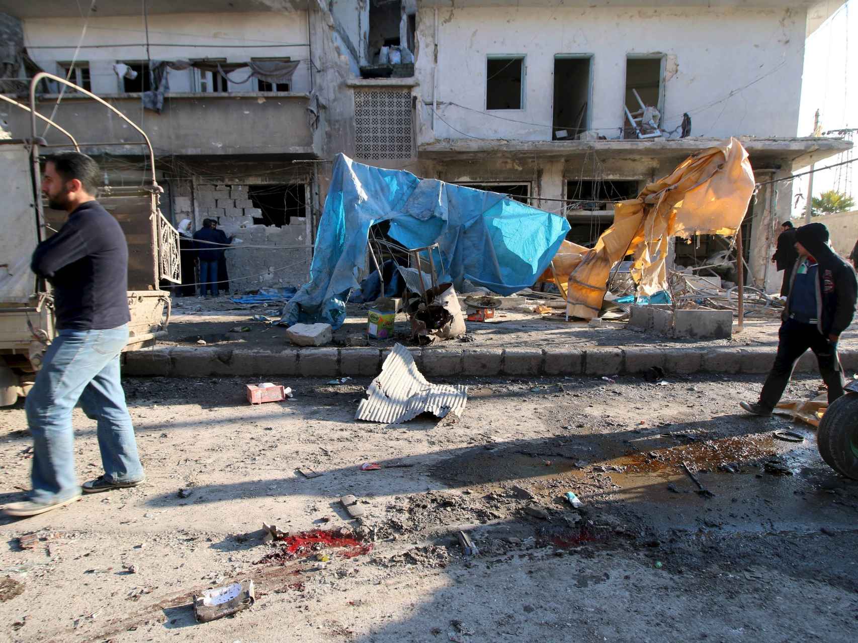Alepo sufre bombardeos continuados desde el 1 de febrero.
