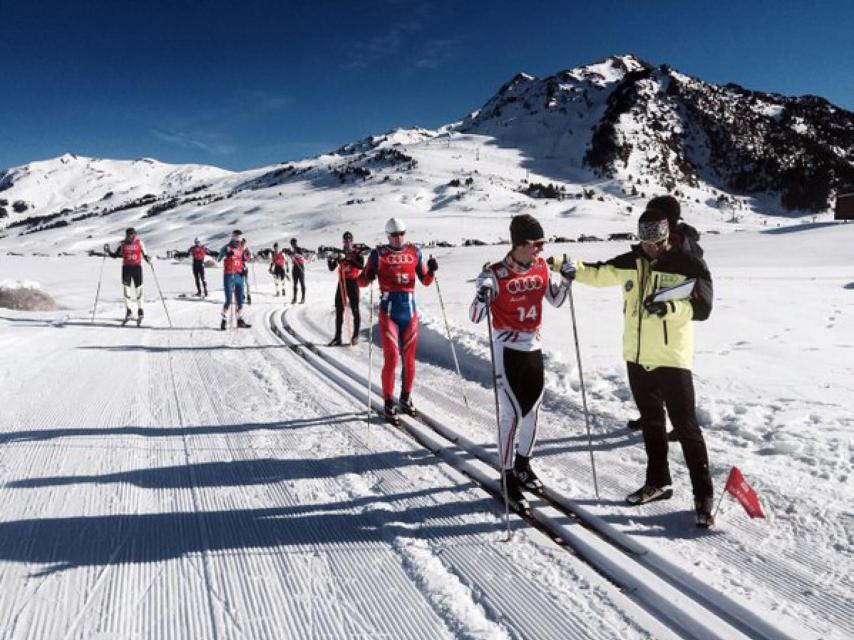 Representantes españoles en Lillehammer.