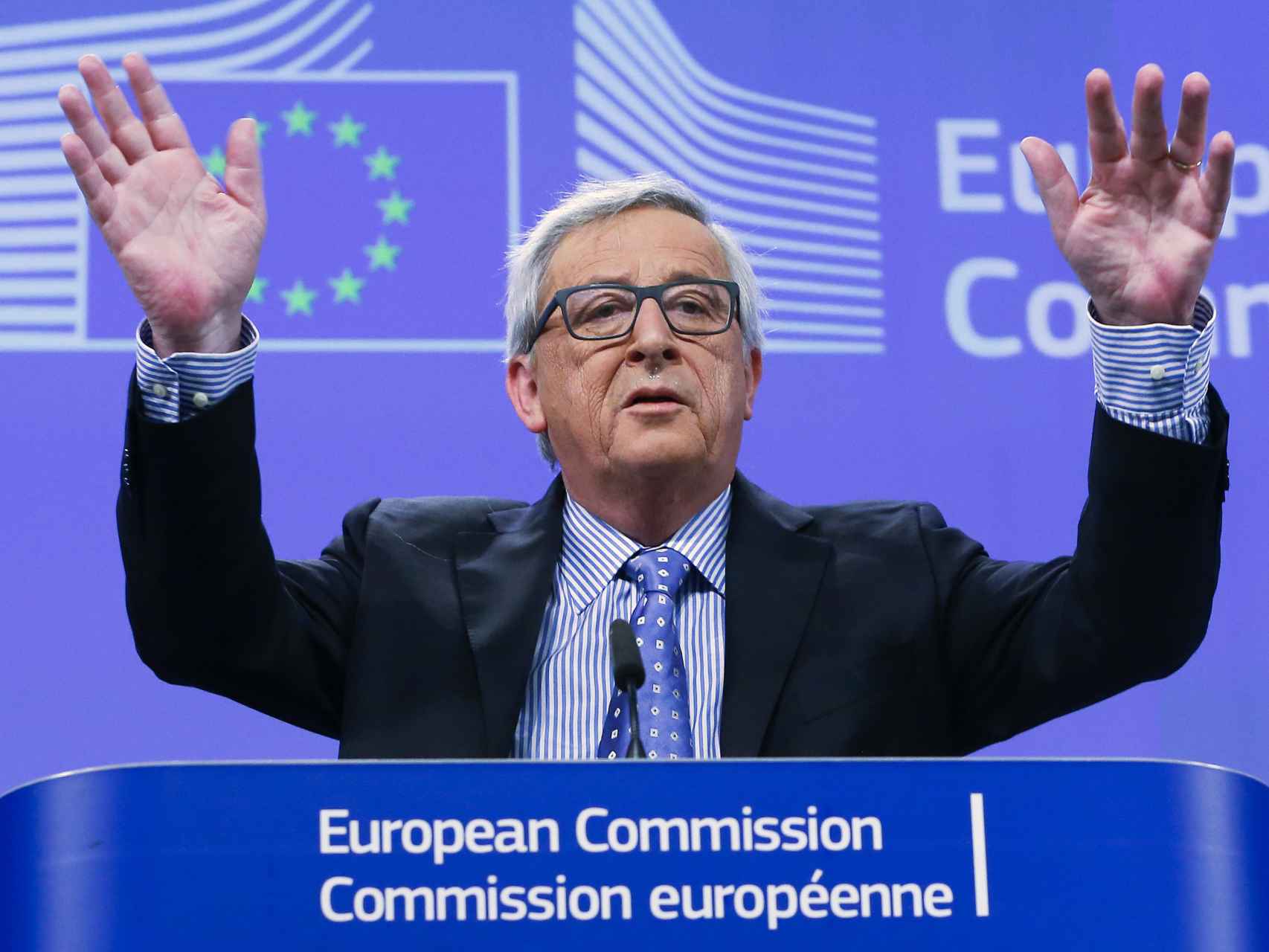 El presidente de la Comisión, Jean-Claude Juncker, no quiere sancionar a España por el desvío del déficit
