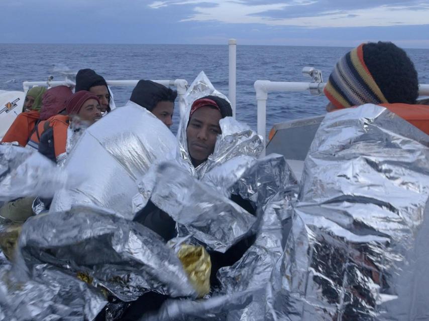 Fotograma del documental Lampedusa in winter