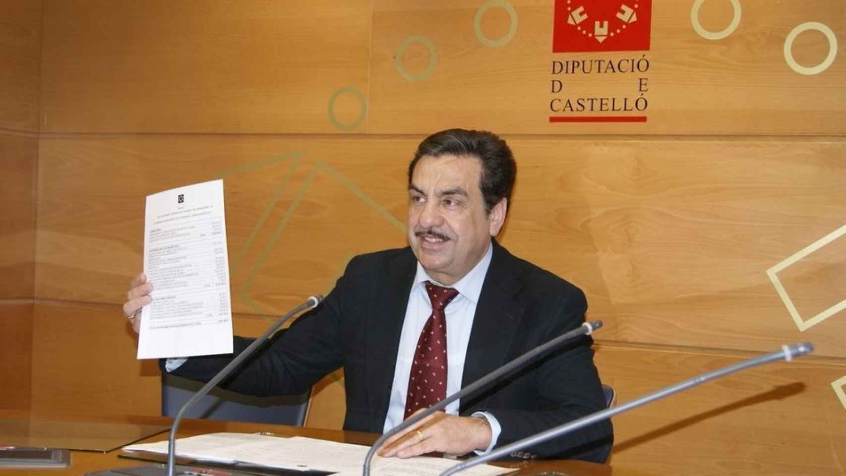 Francisco Martínez, exvicepresidente de la Diputación de Castellón.