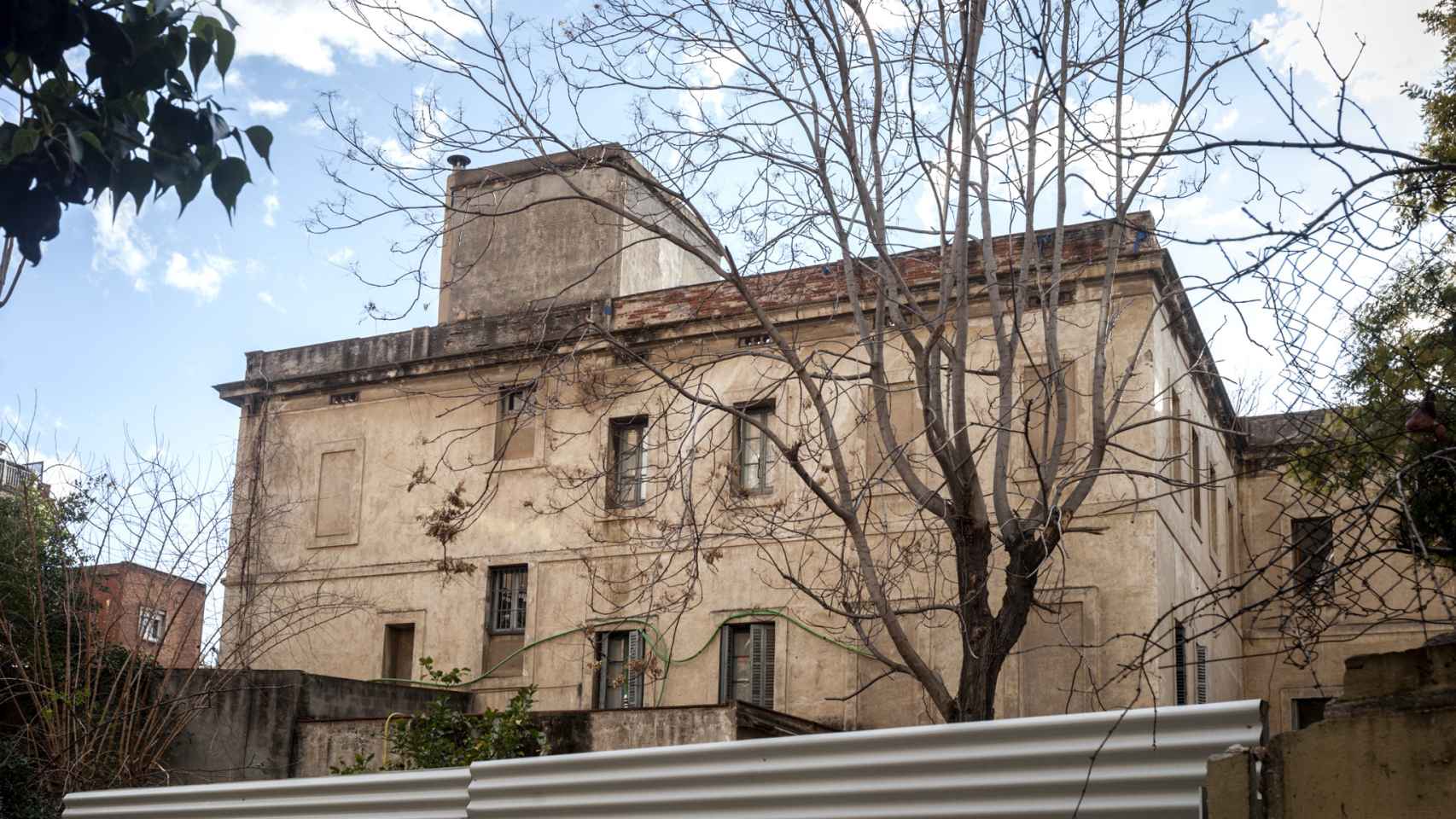 La finca figura en el catálogo de patrimonio arquitectónico de Barcelona