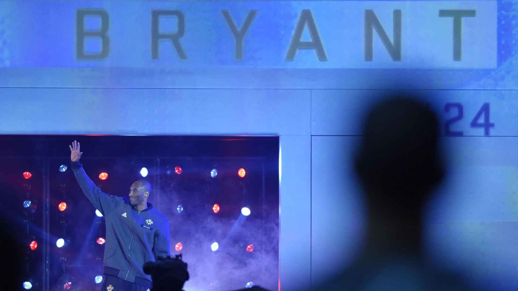 Kobe Bryant durante su presentación en el All Star Game de Toronto.