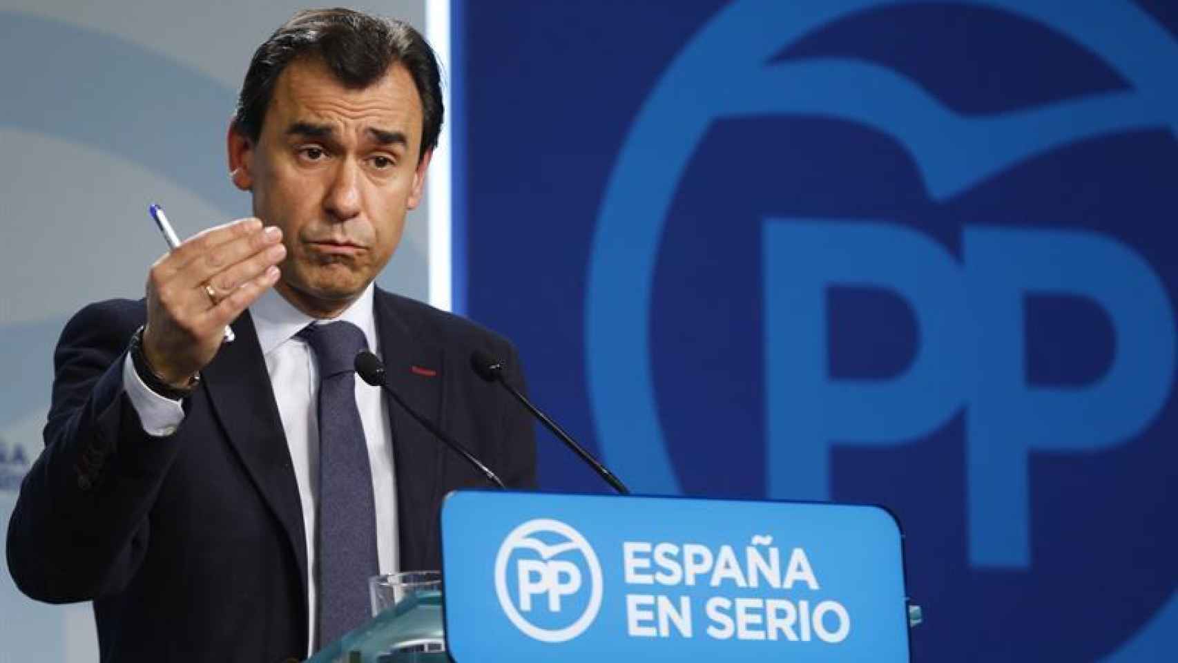 Fernando Martínez-Maillo durante la rueda de prensa.
