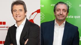 Pique entre Josep Pedrerol y Manolo Lama a cuenta de la audiencia de sus programas