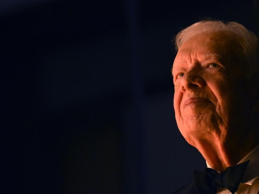Jimmy Carter en Nashville (Tennessee, EEUU), el pasado noviembre.