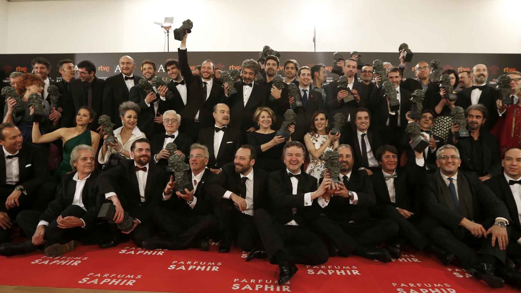 Los ganadores de los Premios Goya/Javier Barbancho/Reuters