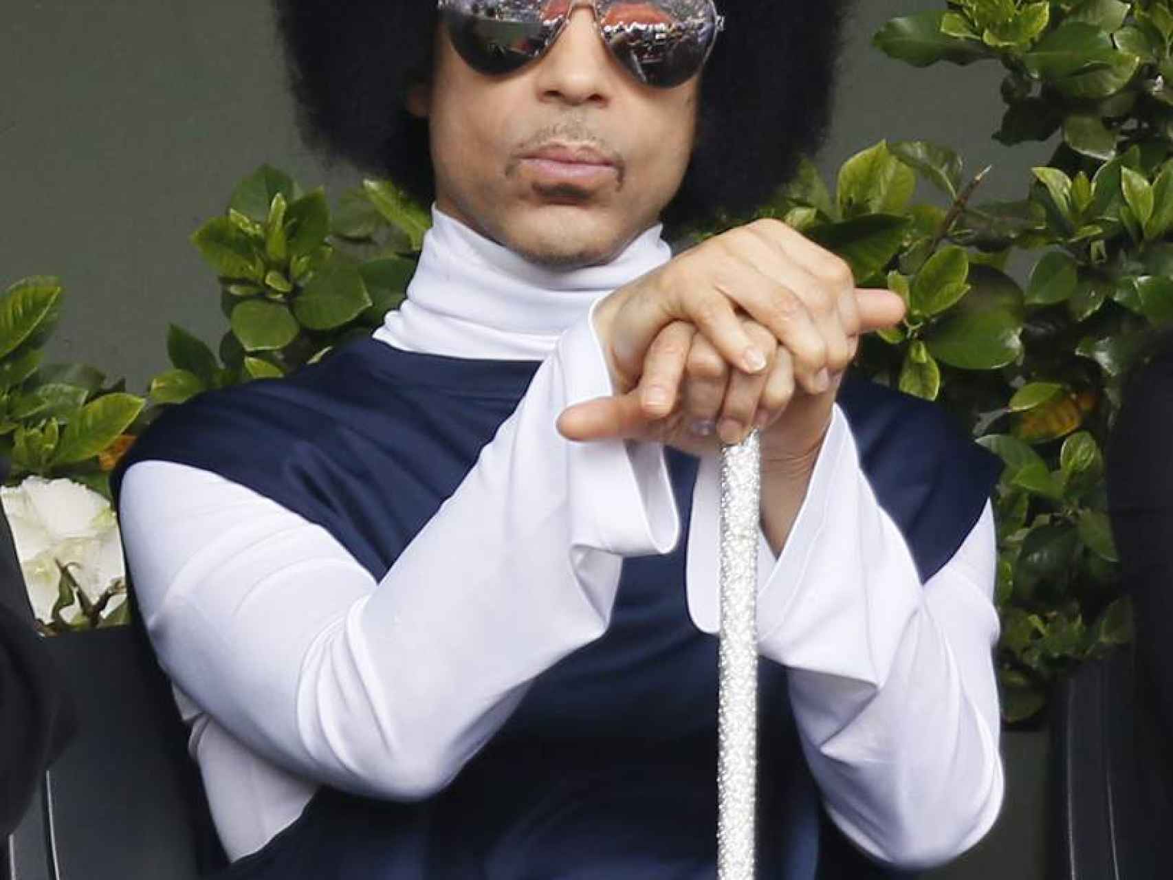 El cantante Prince, fallecido a los 57 años.
