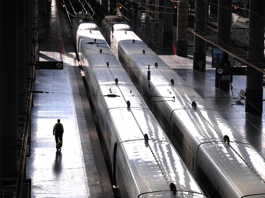 Estación de trenes de Atocha.