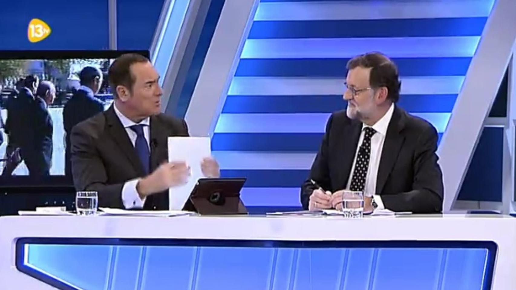Mariano Rajoy, panfleto político sin cortapisas en 13tv