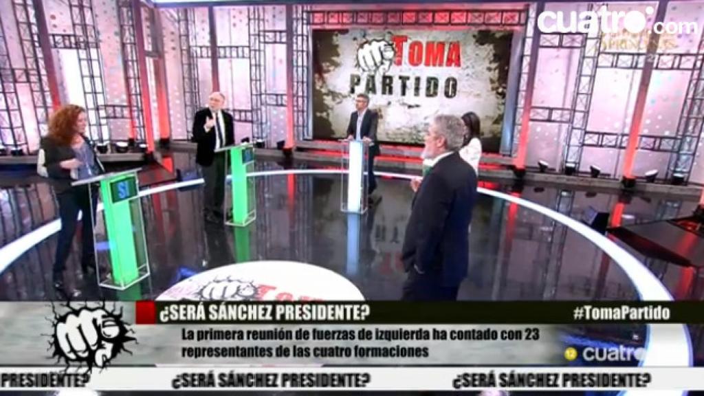 'Toma partido': la política más soez de la televisión