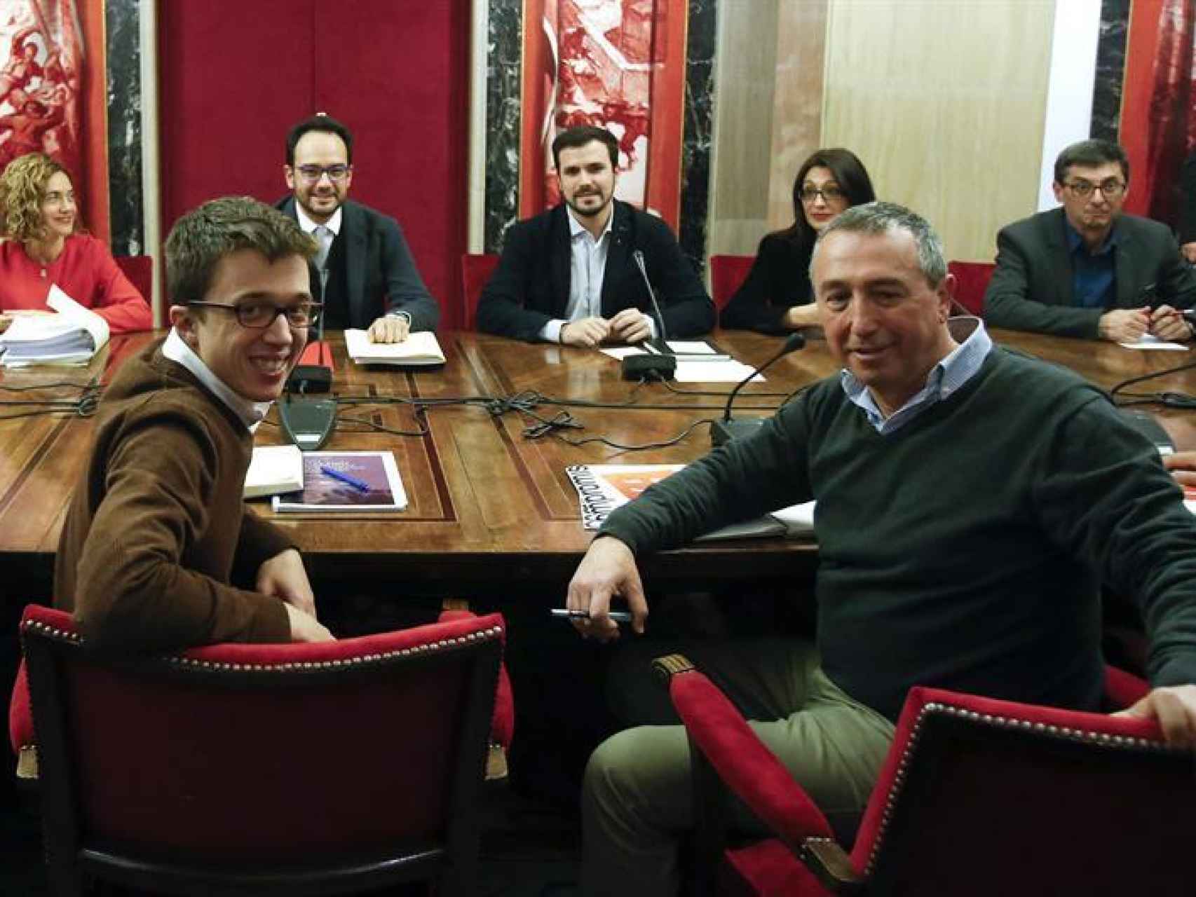 Errejón ha capitaneado el equipo negociador de Podemos en el Congreso